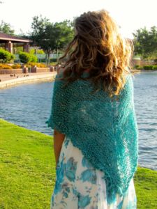 Free Garter Shawl Pattern Harlow